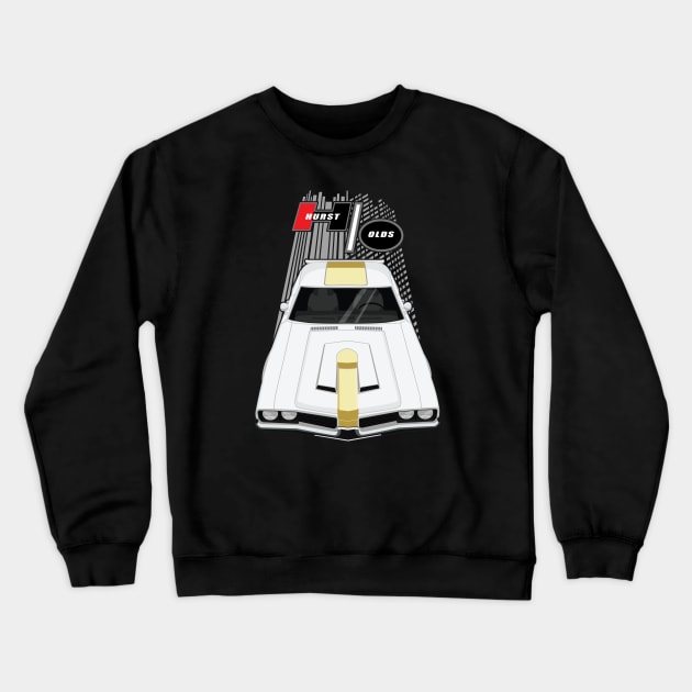 Oldsmobile Hurst Olds 1969 Crewneck Sweatshirt by V8social